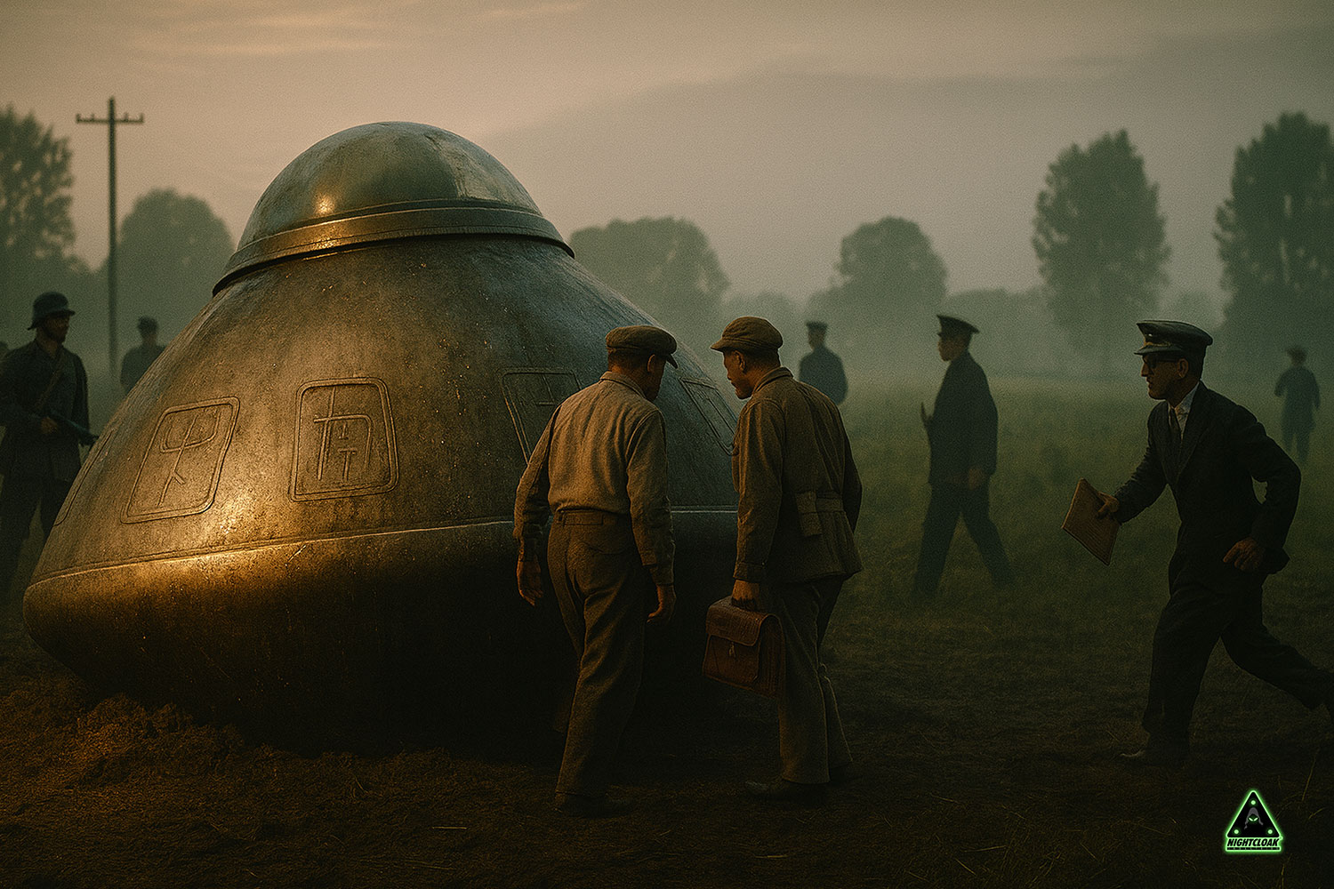 Magenta UFO Crash 1933